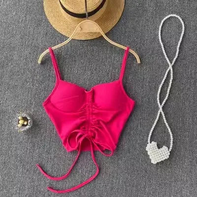 Variant image for Festtoppar Dam Bustier Kort Akryl med Blomma-23