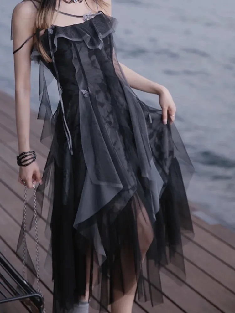 Fina Dam Klänningar Midi Utställd Polyester-4