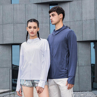 Unisex Utomhusjacka Lätt Vattentät Med UV-skydd-5