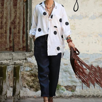 Variant image for Dam T-shirt Minimalistisk Avslappnad Bomull-4