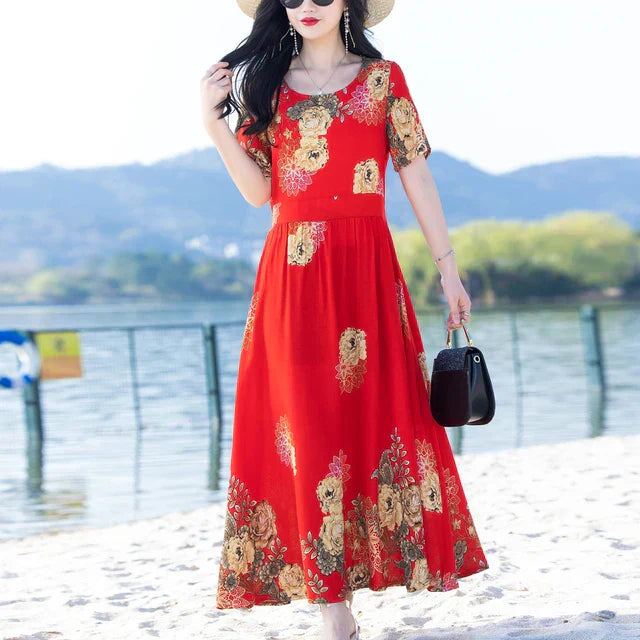 Variant image for Damklänning Sportig Stil Polyester för Eleganta Tillfällen-34