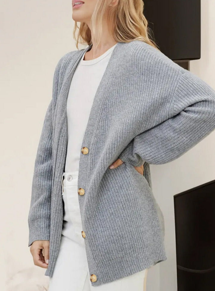 Lång Jacka Dam Mångsidig Design Högkvalitativ Tyg-2