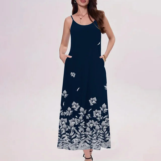 Variant image for Dam Klänning Elegant Lätt Material För Vardag Och Fest-11