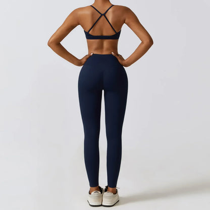 Variant image for Dam Leggings Set Sportig Nylon Spandex-33