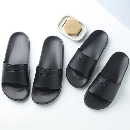Dam Sandaler Platta Läder Bekväm Design-4