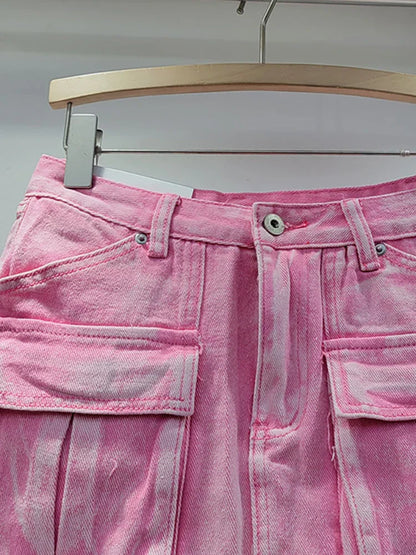 Tjej Kjol A-Linje Mönstrad Bomullspolyester-4