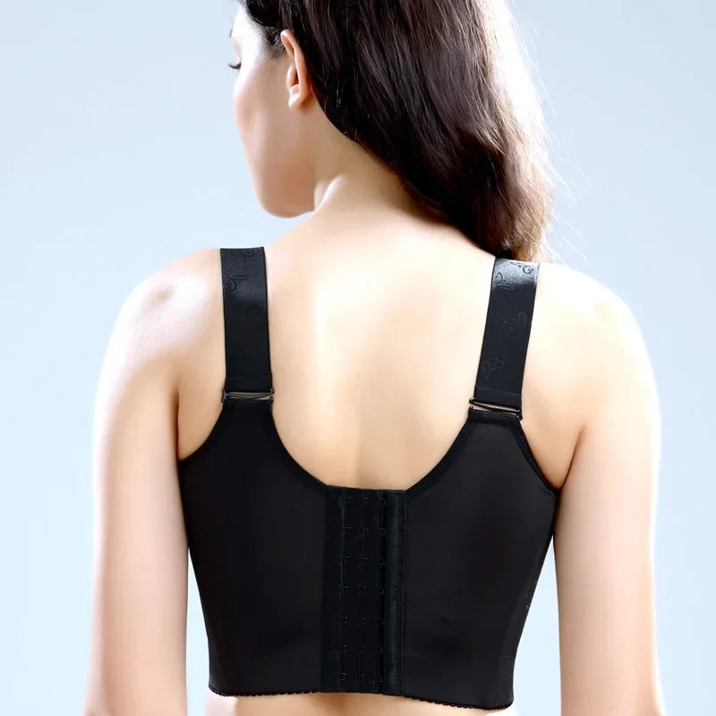 Vadderad Push-up BH med Blommönster och Spets – Komfortabel och Stödjande Design för Kvinnor 3