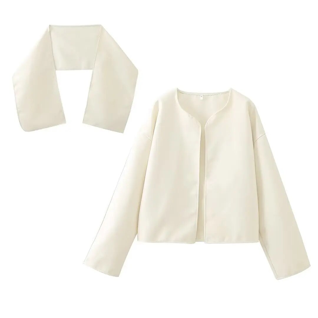 Dam Vinterrock Klassisk Avslappnad Design Mjuk Tygblandning-5