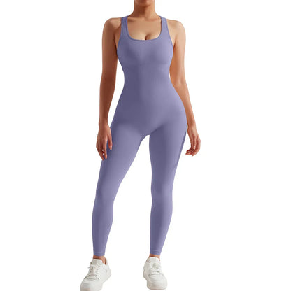 Variant image for Pojke Jumpsuit Enfärgad Polyester Ärmlös Med Hålig Design-1