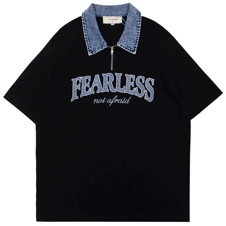 Variant image for Herr Polo Skjorta Casual med Broderi 100% Bomull-1