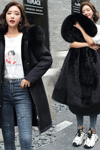 Variant image for Dam Ulljacka Dubbelbröstad Mjuk Ullmix Elegant-1