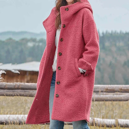 Dam Kappa Vindbrytare Casual Polyester för Höst och Vinter 10