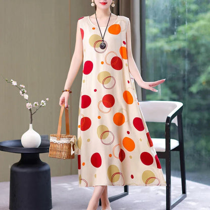 Variant image for Kvinnors Klänning Avslappnad Polyester Elegant Design-54