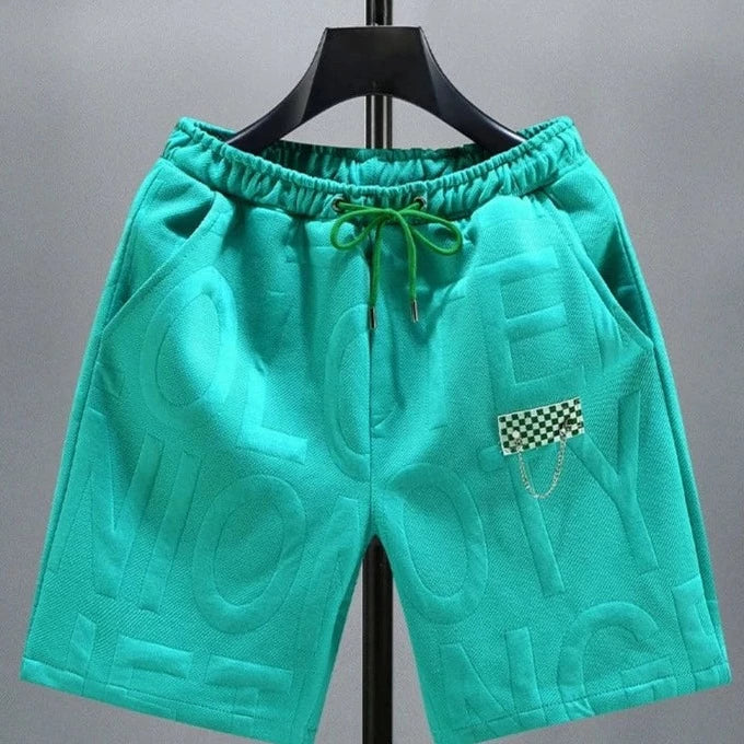 Variant image for Herr Shorts Avslappnad Passform Mjukt Tyg med Elastiskt Midjeband-28
