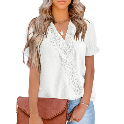 Variant image for Dam Kort Klänning Elegant Linne för Fest och Sommar-19