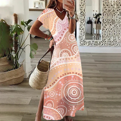 Variant image for Kvinna Lätt Klänning Minimalistisk 100% Bomull-39