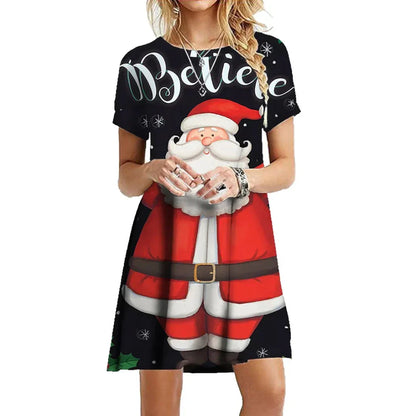 Variant image for Dam Julkjol Festlig Design Mjuk Tyg-23