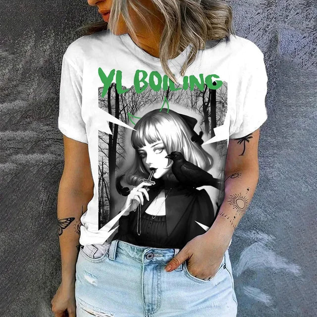 Variant image for Kvinnors Kort Topp Luftig Linne-17