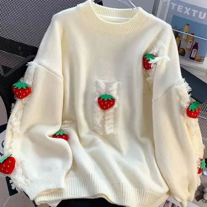 Variant image for Dam Tröja Glittrande Polyester Rund Hals-21