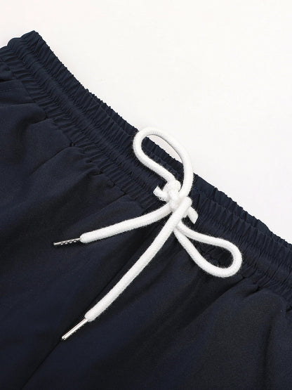 Tvådelat Set Dam Geometrisk Tryck Polyester Normal Passform-5