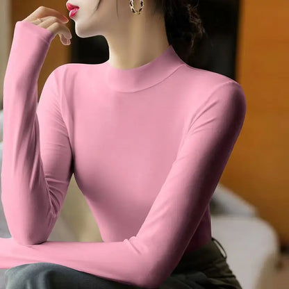 Herr T-shirt Långärmad Månsken Design Bomullsblandning 10