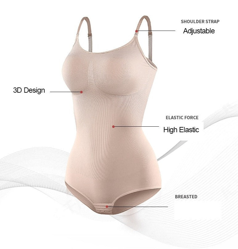 Dam Bodysuit Djup Halsringning Andningsbart Material 2