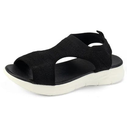 Variant image for Dam Sandaler Öppen Tå Mesh Sommar för Komfort och Stil-9