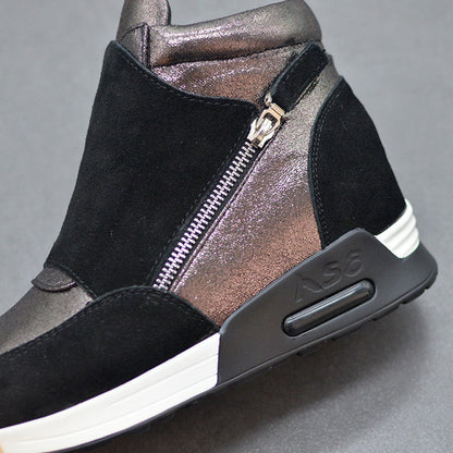 Kvinnor Kilsneakers Modern Design Nötkött Velor-3