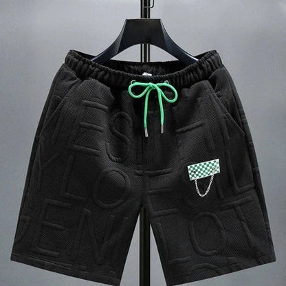 Variant image for Herr Shorts Avslappnad Passform Mjukt Tyg med Elastiskt Midjeband-10
