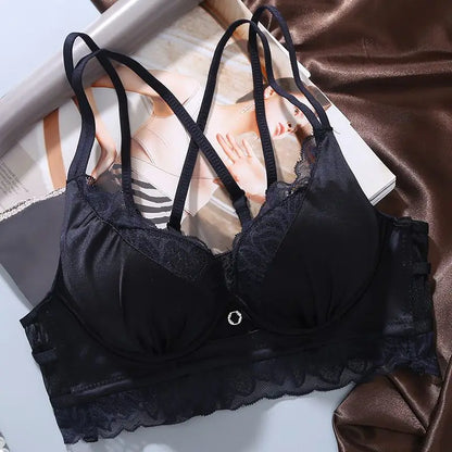 Variant image for Dam Push-Up BH Trådlös Nylon Caro Mönster-22