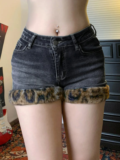 Dam Shorts Elegant Polyester och Bomull-3