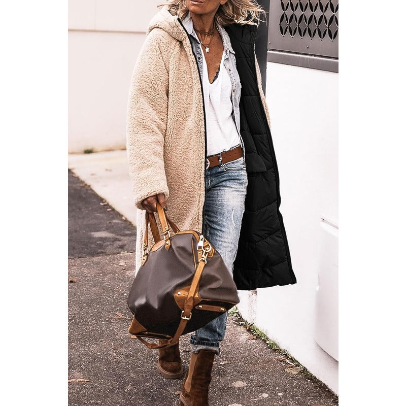 Damjacka Vattentät Modern Design Högkvalitativt Material-5