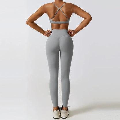 Variant image for Dam Leggings Set Sportig Nylon Spandex-25