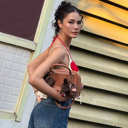 Dam Tank Top Stretchig Polyester Spandex för Träning och Vardag-3