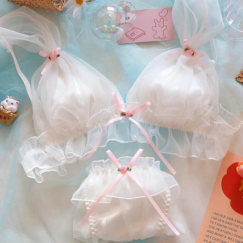 Variant image for Dam BH-uppsättning Slingdekoration Bomull Polyester-1