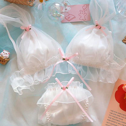 Variant image for Dam BH-uppsättning Slingdekoration Bomull Polyester-1