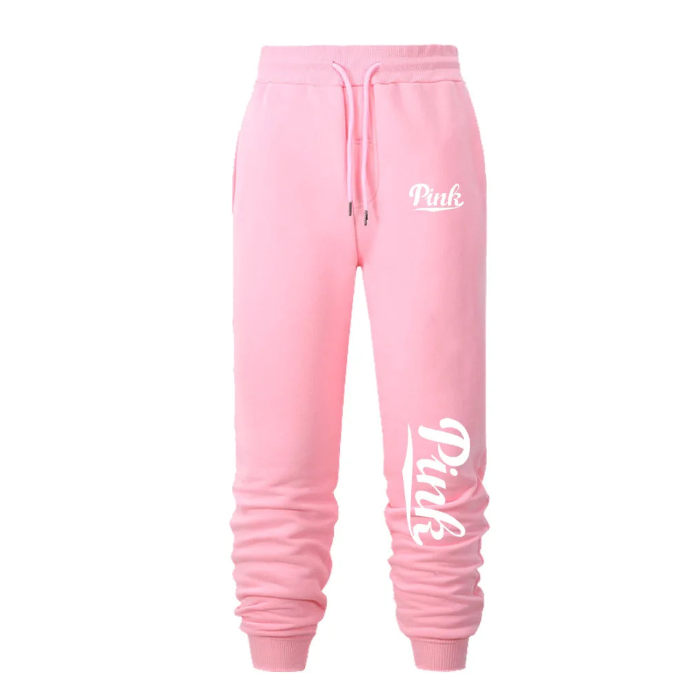 Variant image for Dam Joggingbyxor Relaxed Fit med Brevmotiv i Stretchigt Material-37