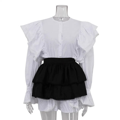 Damer Miniklänning Lapptäckdesign Polyester Spandex-6