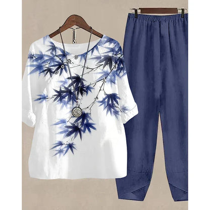 Variant image for Kvinnors Kort Klänning Enkel Bomull för Sommar-22