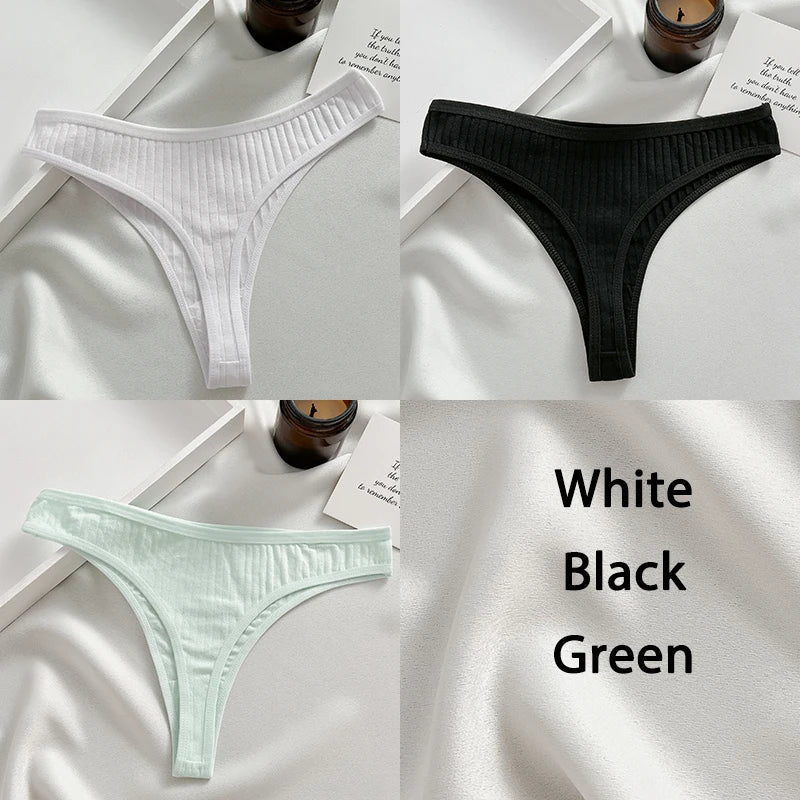 Variant image for Dam Tanga Set Monokrom Bomull Spandex-57