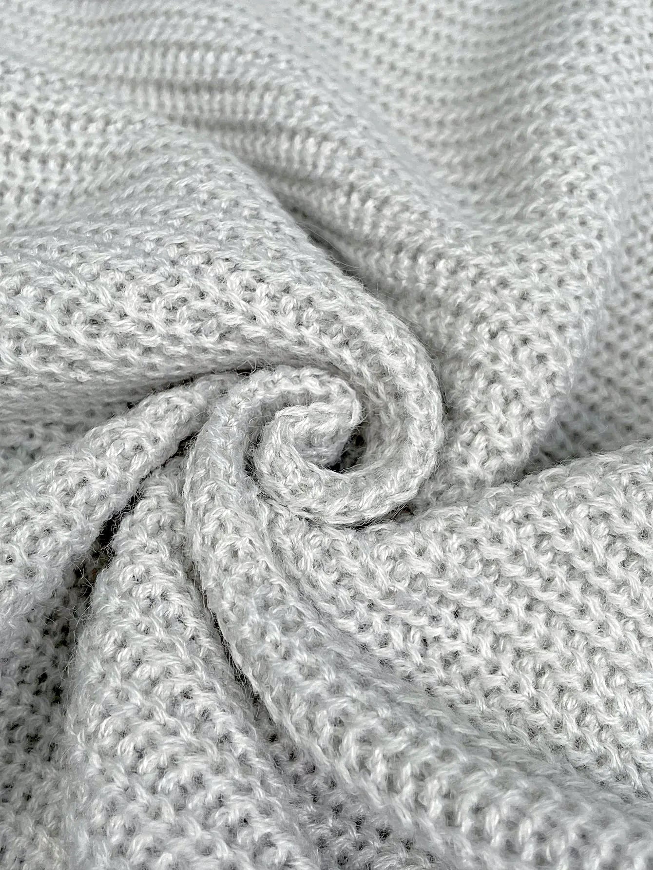 Kvinnors V-ringad Tröja Mjuk Fiber-3