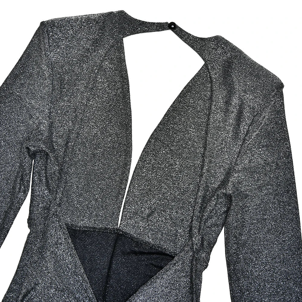 Dam Jumpsuit Minimalistisk Design Polyester Spandex Elegant Passform-5