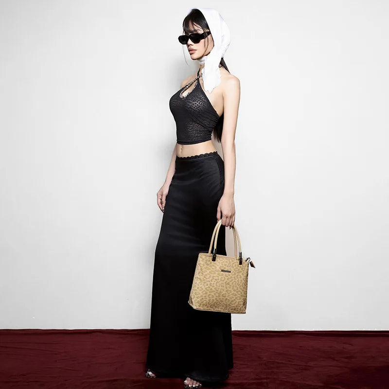 Festtoppar Dam Kort Topp Elastisk Polyester Spandex 4