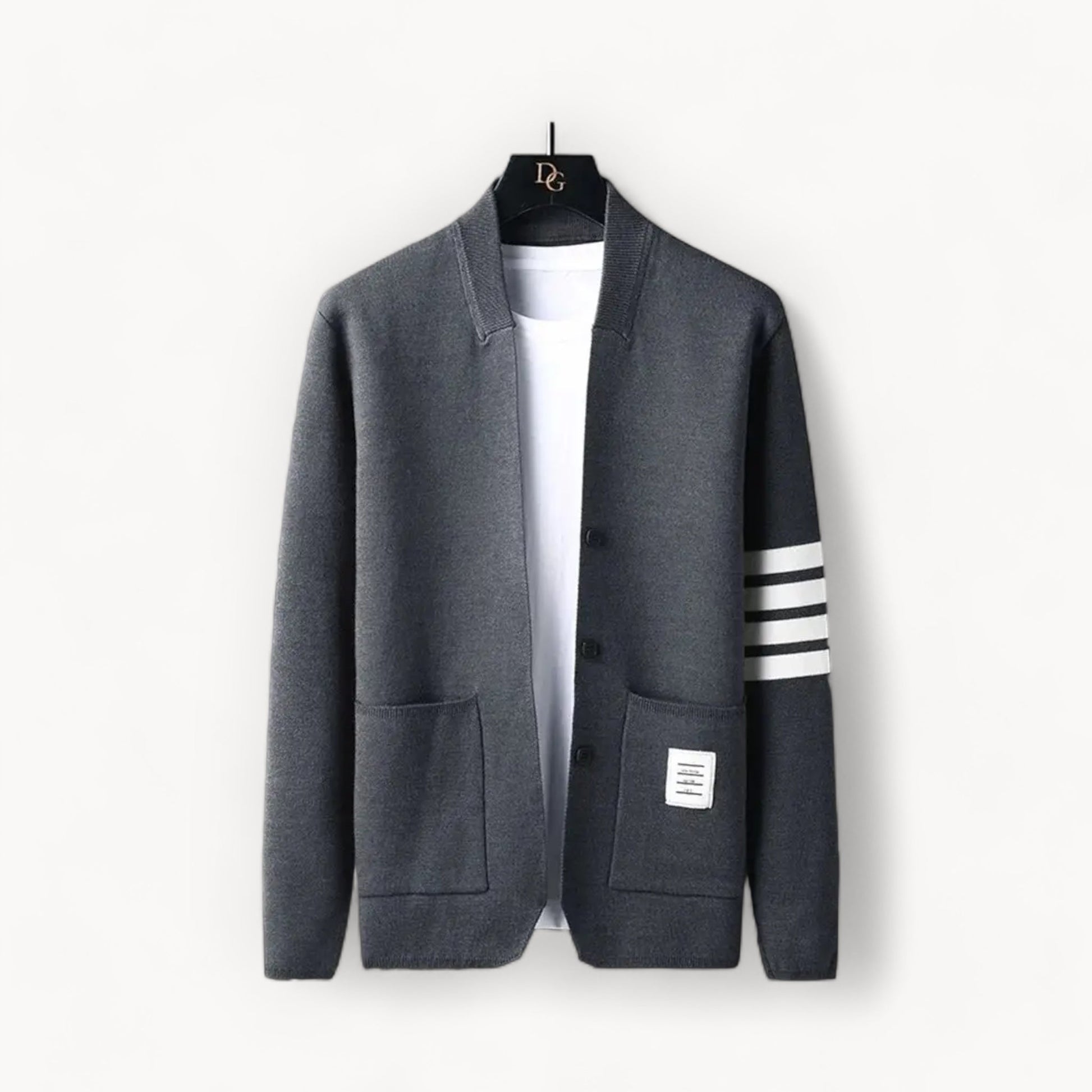 Variant image for Dam Cardigan Elegant Bomullsblandning med Fickor-1