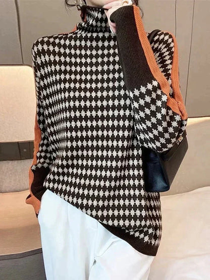 Dam Tröja Modern Design Andningsbart Material-5