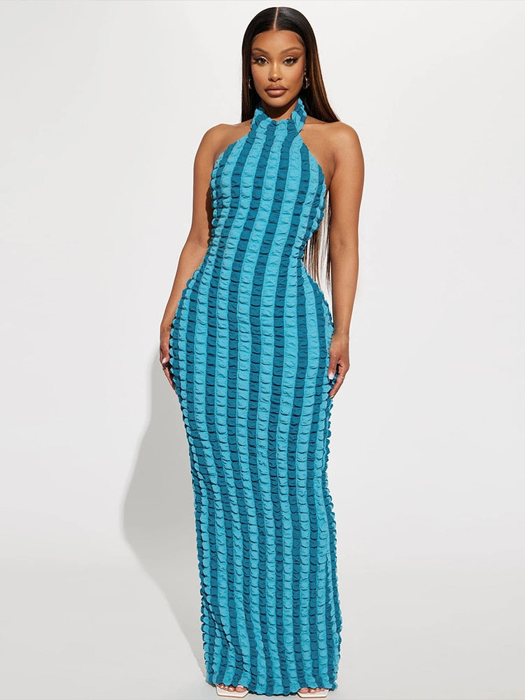 Variant image for Kvinnors Klänning Hög Krage Lång Ärmar Hållbart Material-1