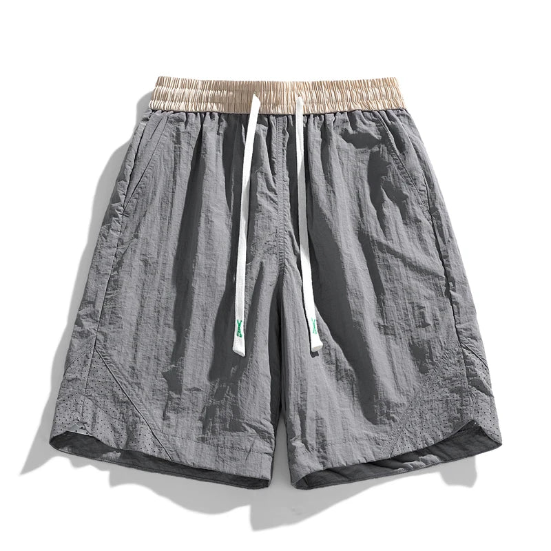 Variant image for Herr Shorts Ventilerad Nederkant Justerbar Snörning 100% Bomull-6