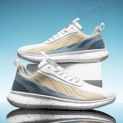 Variant image for Herrsneakers Lätta Sportiga med Dynamiskt Mönster Textil-23
