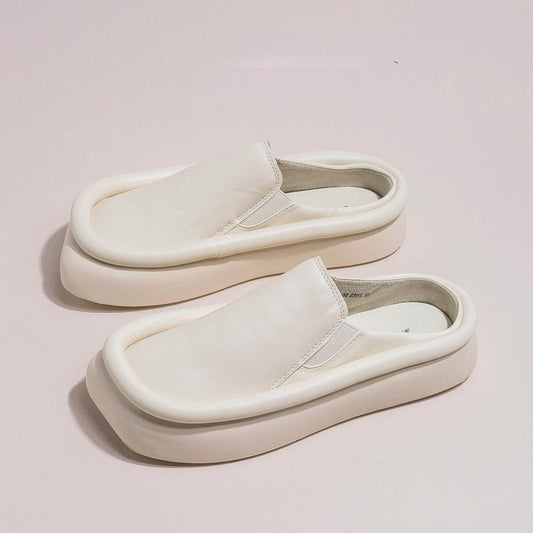 Kvinnors Mules Tidlös Design Robust Material 1