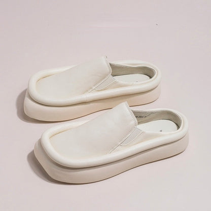 Kvinnors Mules Tidlös Design Robust Material 7